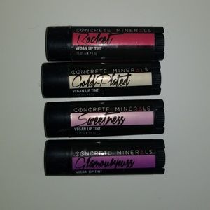 Concrete Minerals Vegan Lip Tint Lot